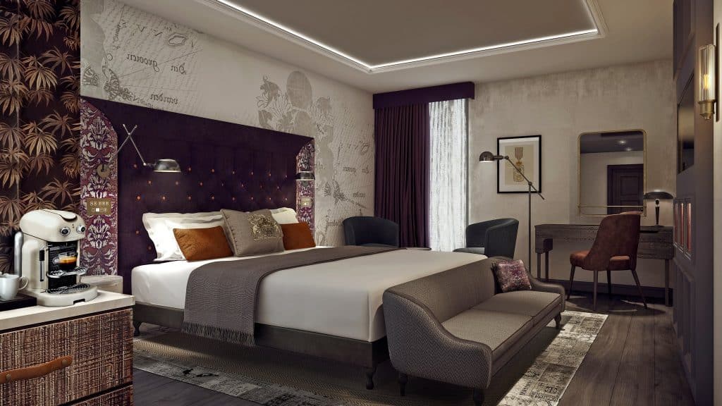 Suite with kitchenette for long corporate stays at Hotel Golf View Sakura & Suites, Gurgaon
